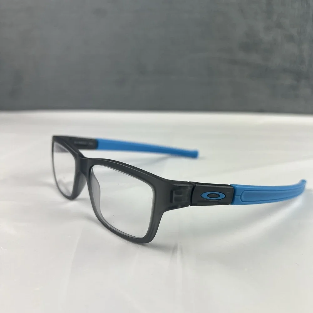 Oakley OY8005 0249 Eyeglasses Boys Black Blue Full Rim  49-15-128 Frames Only